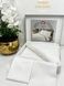 Евро комплект ТАС Premium Basic White 220 ТС Сатин-Stripe фото 2