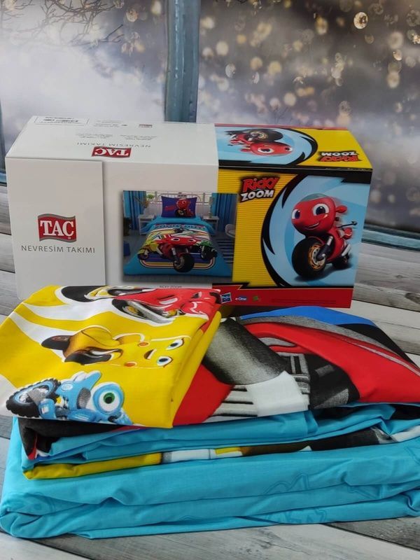 Подростковый комплект Disney TAC Ricky Zoom Ранфорс / простынь на резинке главное фото