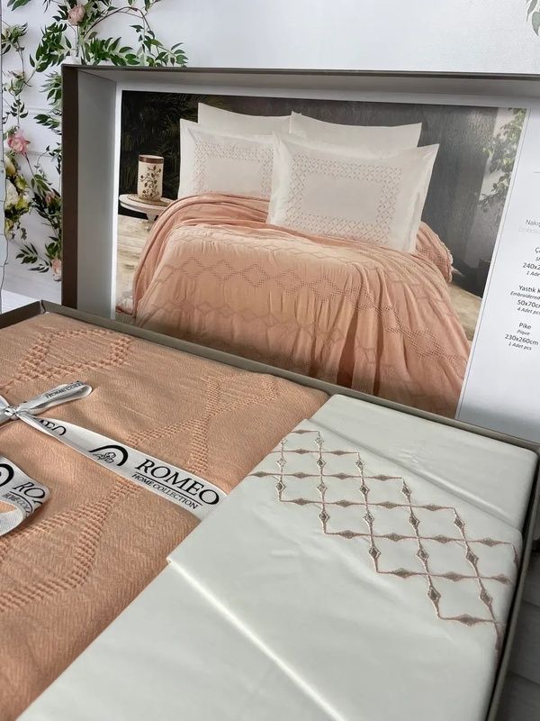 Літній Євро комплект з мусліновим піке Romeo Home Vector головне фото