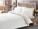 Евро комплект ТАС Premium Basic White 220 ТС Сатин-Stripe фото 1