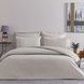 King Size комплект TAC Premium Basic Grey 220 ТС Сатин-Stripe фото 1