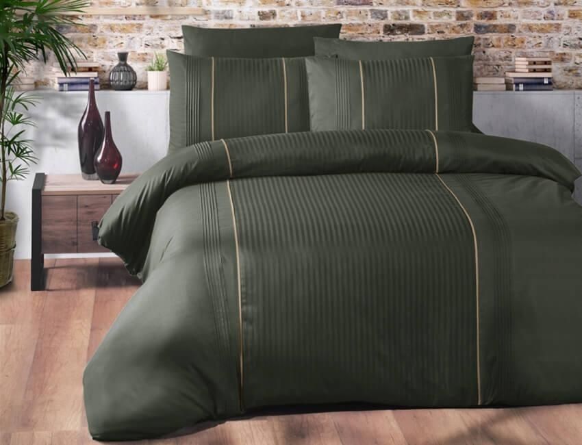 Євро комплект First Choice Elegant Dark Green Ранфорс Преміум головне фото