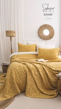 Жакардове покривало з наволочками Saheser Bambi Sari 240*260см головне фото