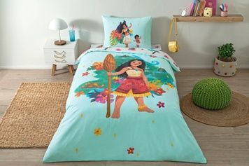 Підлітковий комплект Disney TAC Moana Ранфорс / простирадло на резинці головне фото