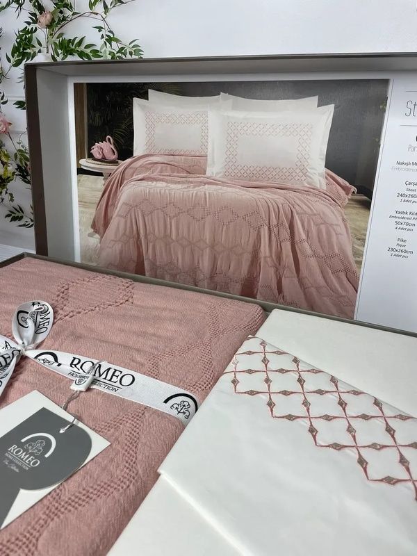 Літній Євро комплект з мусліновим піке Romeo Home Stanza головне фото