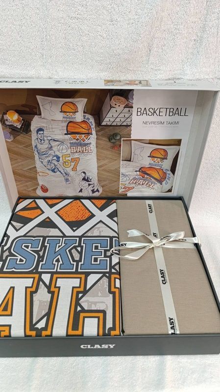 Полуторний комплект Clasy Basketball Ранфорс головне фото