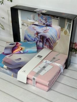 Полуторний комплект Romeo Home Edinorog Ранфорс головне фото