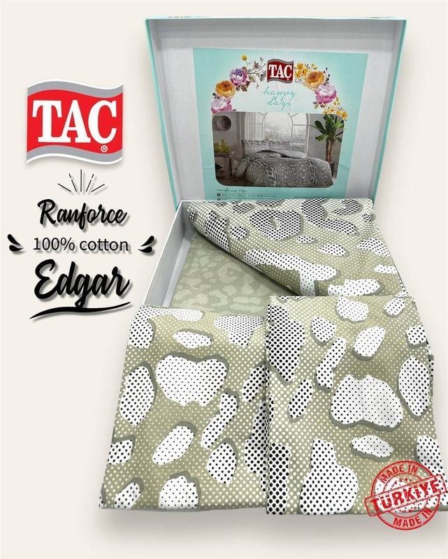 Євро комплект TAC Edgar Green Ранфорс головне фото