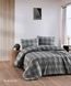 Євро комплект Cotton Collection Grey Plaid Фланель