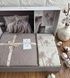 Летнее постельное белье с пледом First Choice Lude Taupe Вареный хлопок фото 4