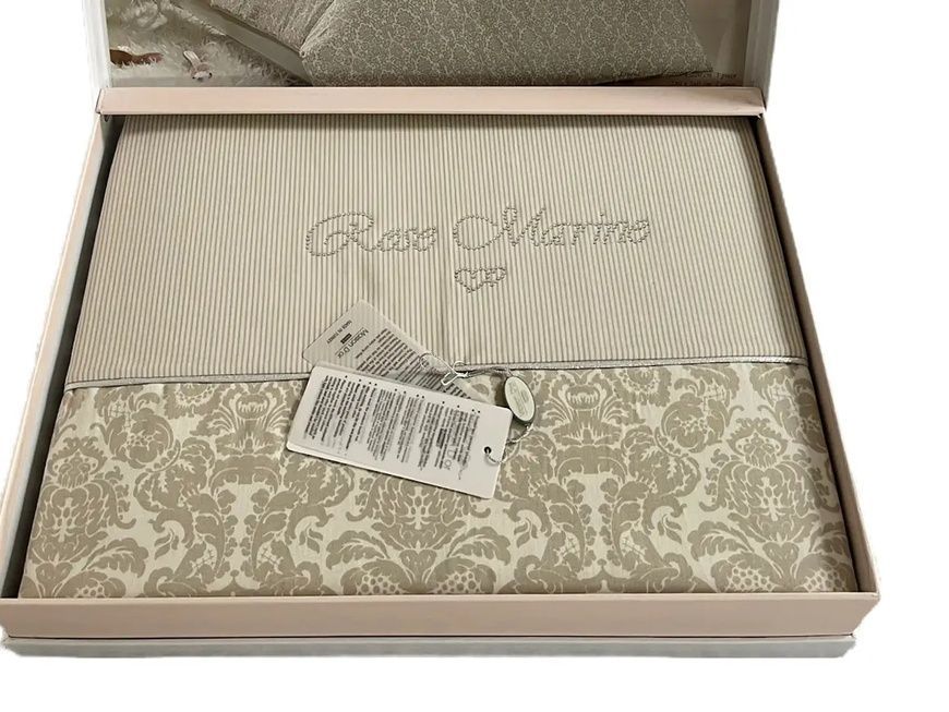 Сімейний комплект Maison D'or Rose Marine Beige 300 TC Сатин Преміум головне фото