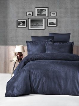 Євро комплект First Choice Tecna Lacivert 220 TC Жаккард головне фото
