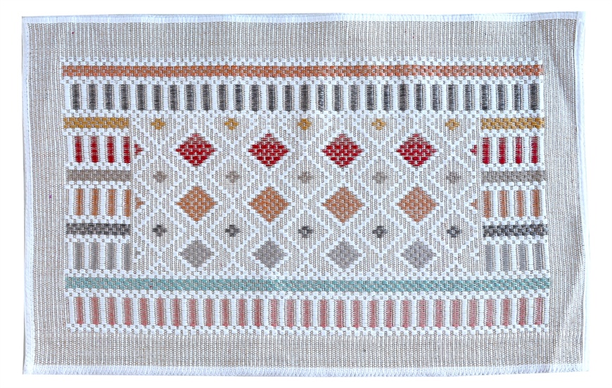 Килимок Geo Jute Rug 50X80 _2 бежевий 606273 фото