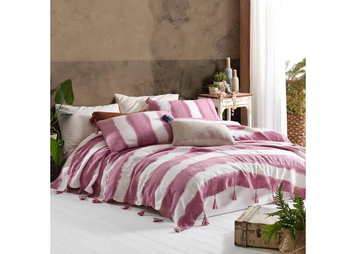 Муслінове покривало Saheser Azure Pink 220х240 см + дві наволочки 50&times;70см головне фото