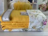 Літній Євро комплект з в&rsquo;язаним пледом Romeo Home Sari головне фото