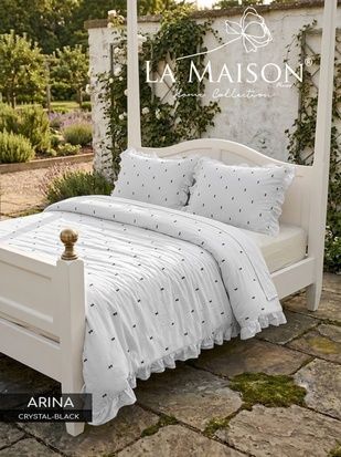 Євро комплект La Maison Arina Crystal Black Варена Бавовна головне фото