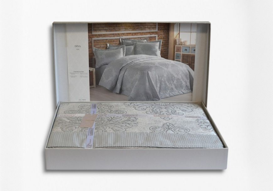 Покрывало с наволочками Gardines Diva Grey 240 x 260 см главное фото