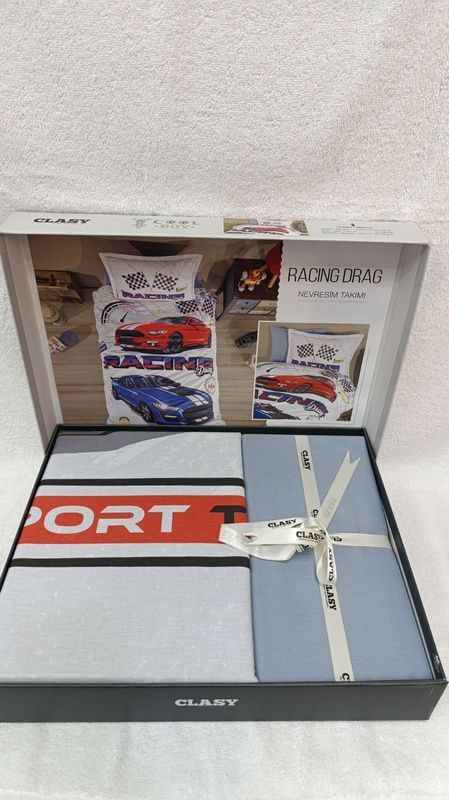 Полуторный комплект Clasy Racing Ранфорс главное фото