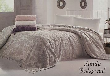 Махровое покрывало Maison D'or Sanda Rosa 160х240 см главное фото