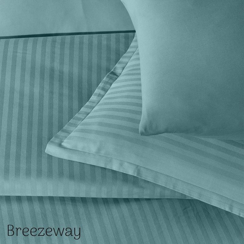 Євро комплект Altinbasak Breezeway Поплін / простирадло на резинці головне фото