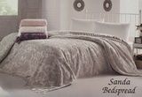 Махровое покрывало Maison D'or Sanda Sage 160х240 см главное фото