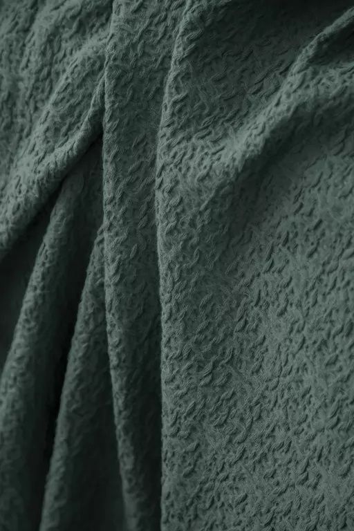 Летнее постельное белье с пледом First Choice Lude Balsamgreen Вареный хлопок главное фото