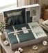 Летнее постельное белье с пледом First Choice Lude Balsamgreen Вареный хлопок фото 4
