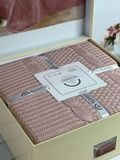 Плед акриловый вязаный Romeo Home Erguvan Persik 220&times;240 см главное фото