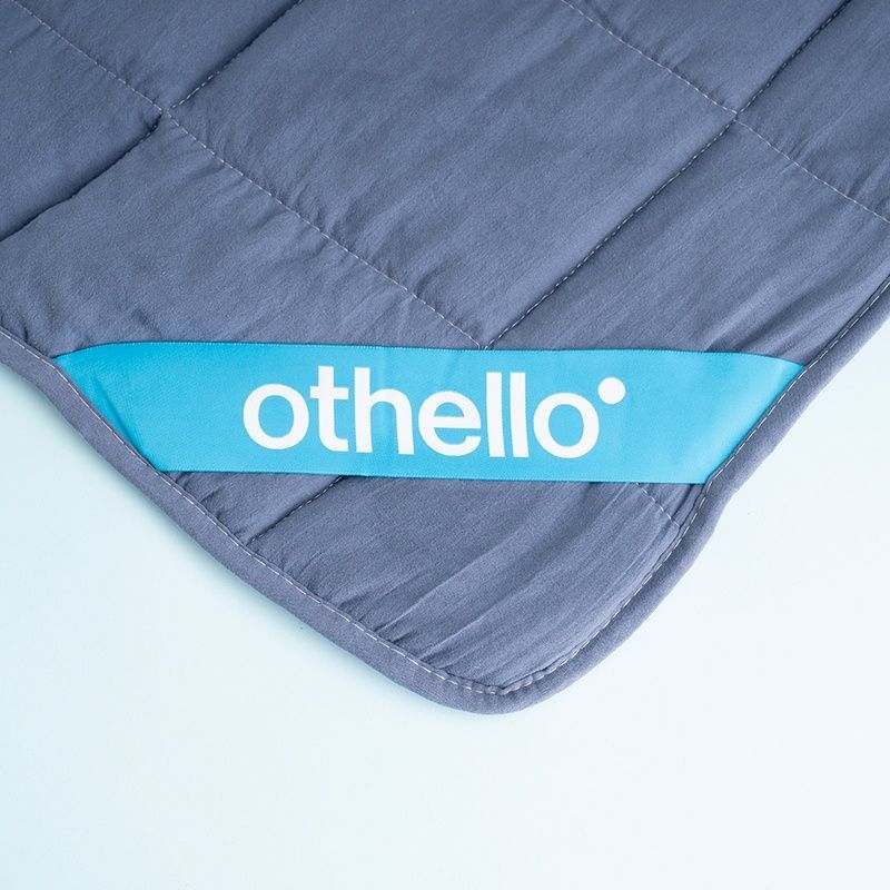 Комплект ковдра 220x240 см + 2 подушки + 2 наволочки Othello Egeo Life Denim головне фото