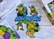 Подростковый комплект Disney TAC Ninja Turtles Four Ранфорс / простынь на резинке фото 4