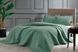 Стеганое покрывало TAC Glory Green 250&times;260см + две наволочки 50&times;70см