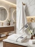 Махровое полотенце 50x100 см Maison D&rsquo;or Michel 600г/м2 (цвет на выбор) главное фото