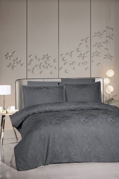 Полуторний комплект La Romano Tracy Steel Grey 300 TC Сатин Преміум головне фото