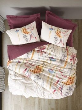 Евро комплект Cottonbox Flos Bordo Ранфорс главное фото