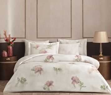 Євро комплект Valeron Velours Pembe 400 TC Сатин-Premium головне фото