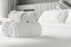 Полотенце белое KR Hotel 50х90 см 600 г/м2 фото 2