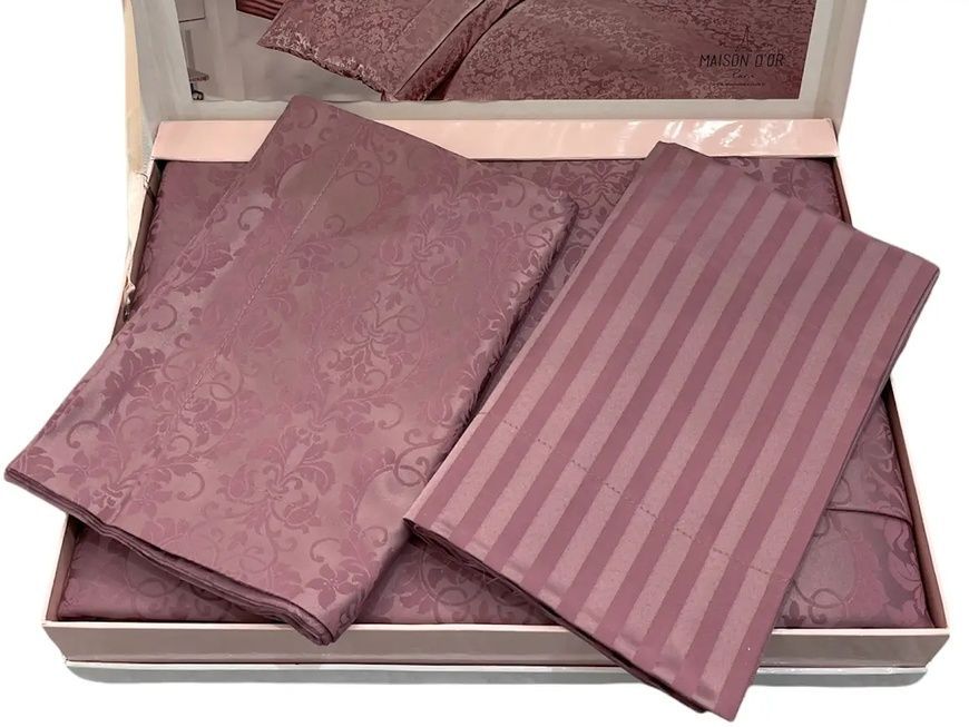 Евро комплект Maison D'or Linens Lilac 300 TC Сатин-Бамбук главное фото